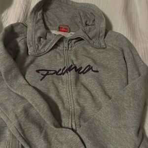 Puma jacket size medium   Fit small